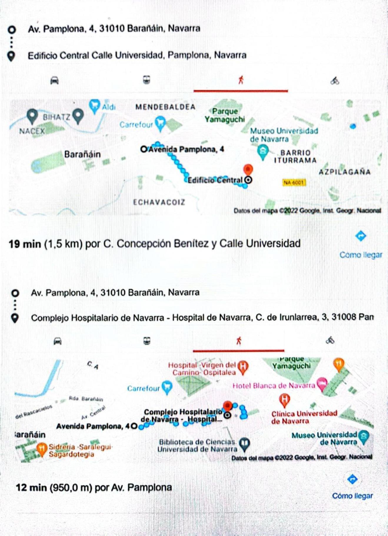 Baranain Los Sauces Pamplona Hospitales Universidad מראה חיצוני תמונה